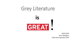 Grey Literature