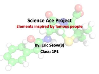 Science Ace Project Elements inspired by famous people