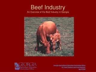 Beef Industry An Overview of the Beef Industry in Georgia