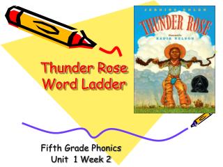 Thunder Rose Word Ladder