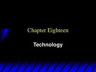 Chapter Eighteen