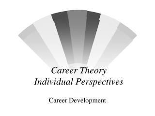 Career Theory Individual Perspectives