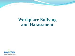 PPT - Workplace Bullying and Harassment PowerPoint Presentation, free ...