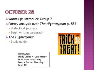 the highwayman poem analysis