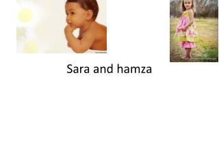 Sara and hamza