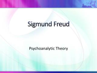 PPT - Sigmund Freud PowerPoint Presentation, free download - ID:2130587