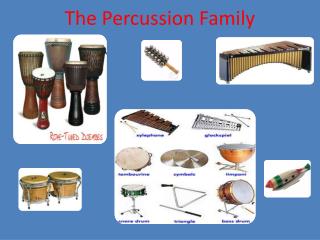 PPT - The Percussion Family PowerPoint Presentation, free download - ID ...