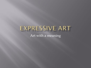 Expressive Art