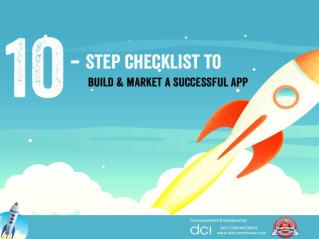 10 Step Checklist to Build and Market a Successful App