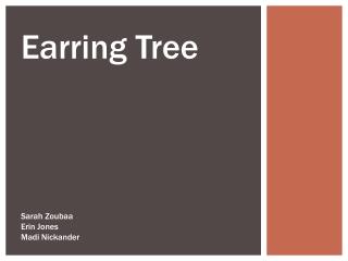 Earring Tree