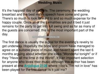 Wedding Music