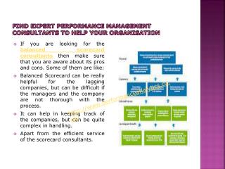 Balanced Scorecard Consultants