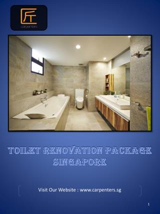 Toilet Interior Design Singapore