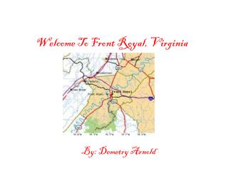 Welcome To Front Royal, Virginia