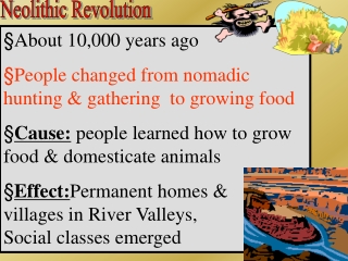 Neolithic Revolution
