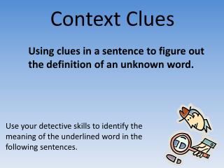 Context Clues