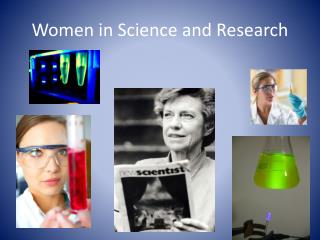 Women in Science and Research