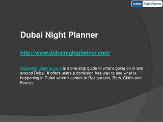 New Year Eve Party Dubai - New year events in Dubai