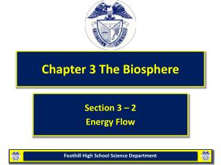 Chapter 3 The Biosphere