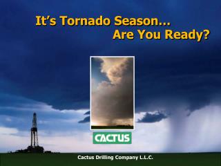 It’s Tornado Season…