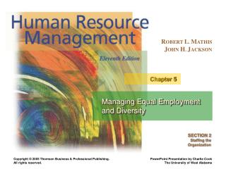 Managing Equal Employment and Diversity