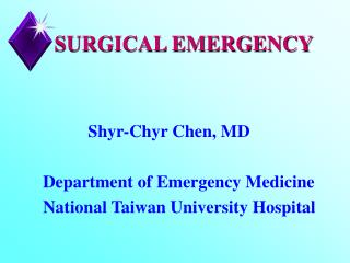 SURGICAL EMERGENCY