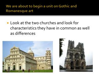 PPT - Romanesque vs. Gothic Architecture PowerPoint Presentation - ID ...