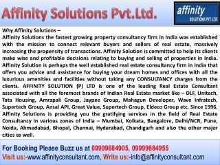 Noida Supertech New apartment !!! AffinityConsultant.Com !!!