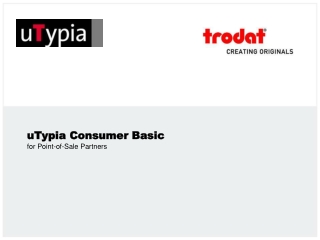uTypia Consumer Basic for Point- of - Sale Partners