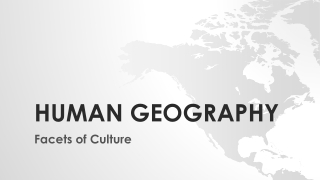 Human Geography