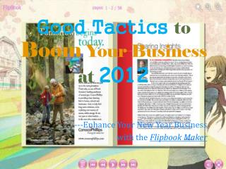 Good Tactics to Boom Your Business at 2012