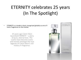 ETERNITY celebrates 25 years (In The Spotlight)