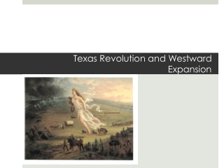 Texas Revolution and Westward Expansion