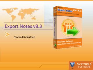 Export NSF to PST