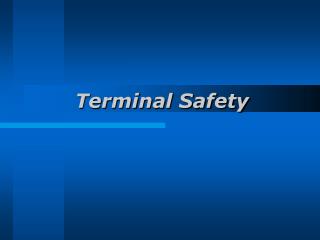 Terminal Safety