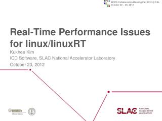 Real-Time Performance Issues for linux / linuxRT