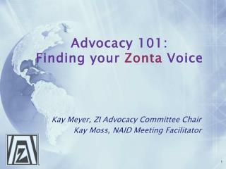 Advocacy 101: Finding your Zonta Voice