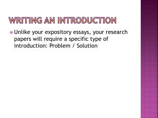 PPT - Writing An Introduction PowerPoint Presentation, free download ...