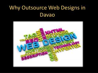 Why Outsource Web Designs in Davao
