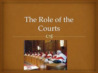 The Role of the Courts