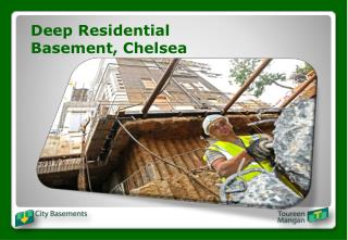Deep Residential Basement, Chelsea