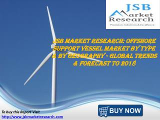 JSB Market Research: Offshore Support Vessel Market