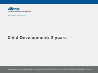 Child Development: 2 years