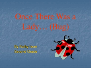 Once There Was a Lady… (Bug)