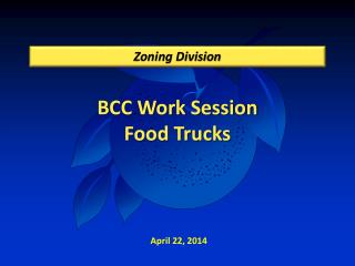 BCC Work Session Food Trucks