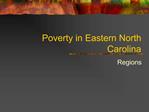 Poverty in Eastern North Carolina