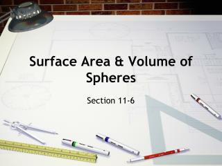 Surface Area & Volume of Spheres