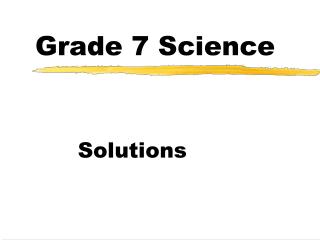 Grade 7 Science