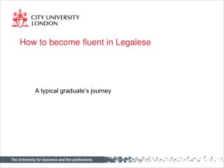 How to become fluent in Legalese