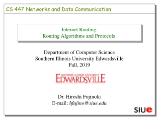 CS 447 Networks and Data Communication